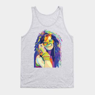 Janis Joplin T shirt Tank Top